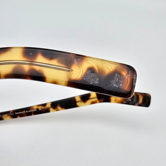 *SOLD* Lunor A6 Mod. 244 Col. 16 Tokyo Tortoise Eyeglasses Frame Germany 50mm - Picture 8 of 14